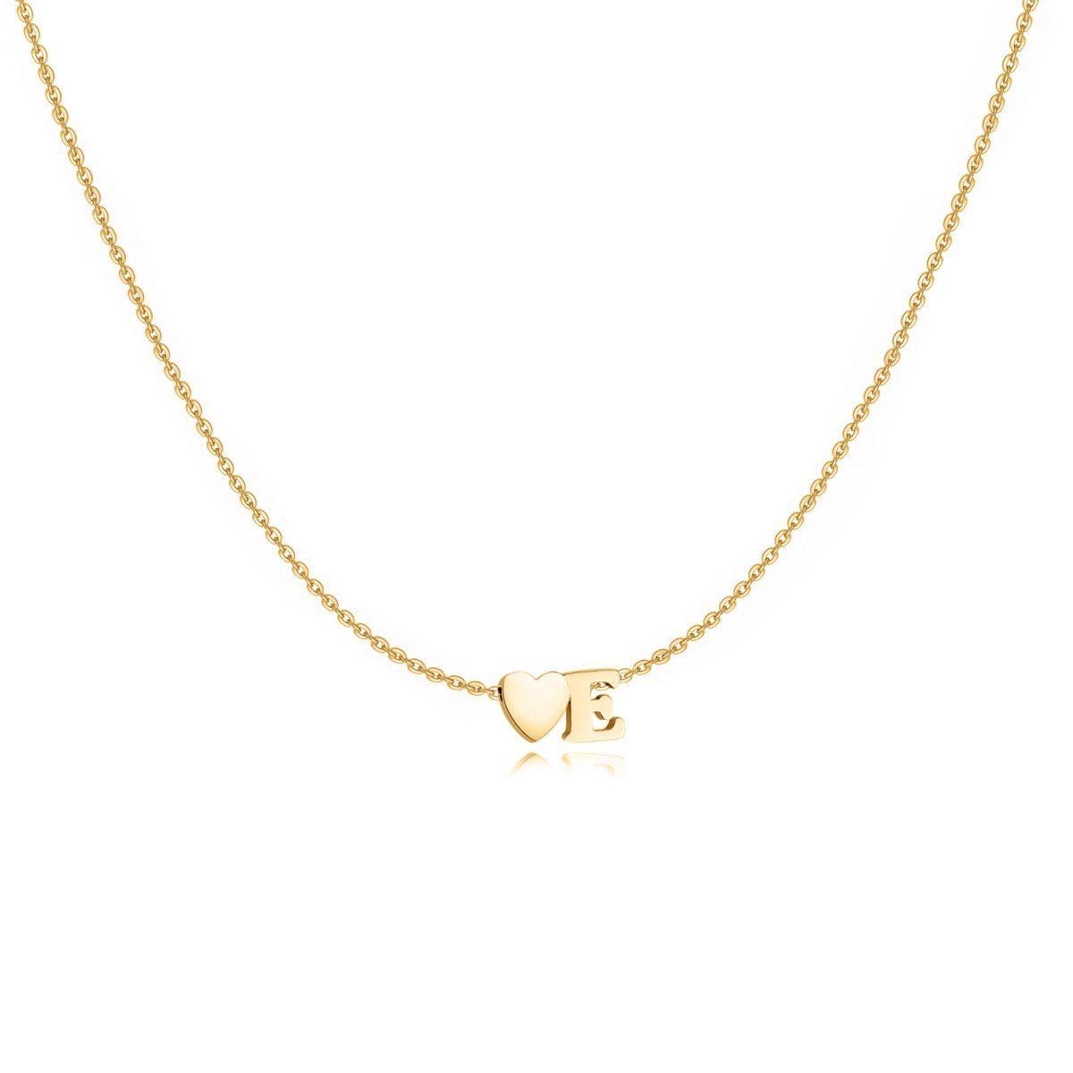 Initial Heart Necklace