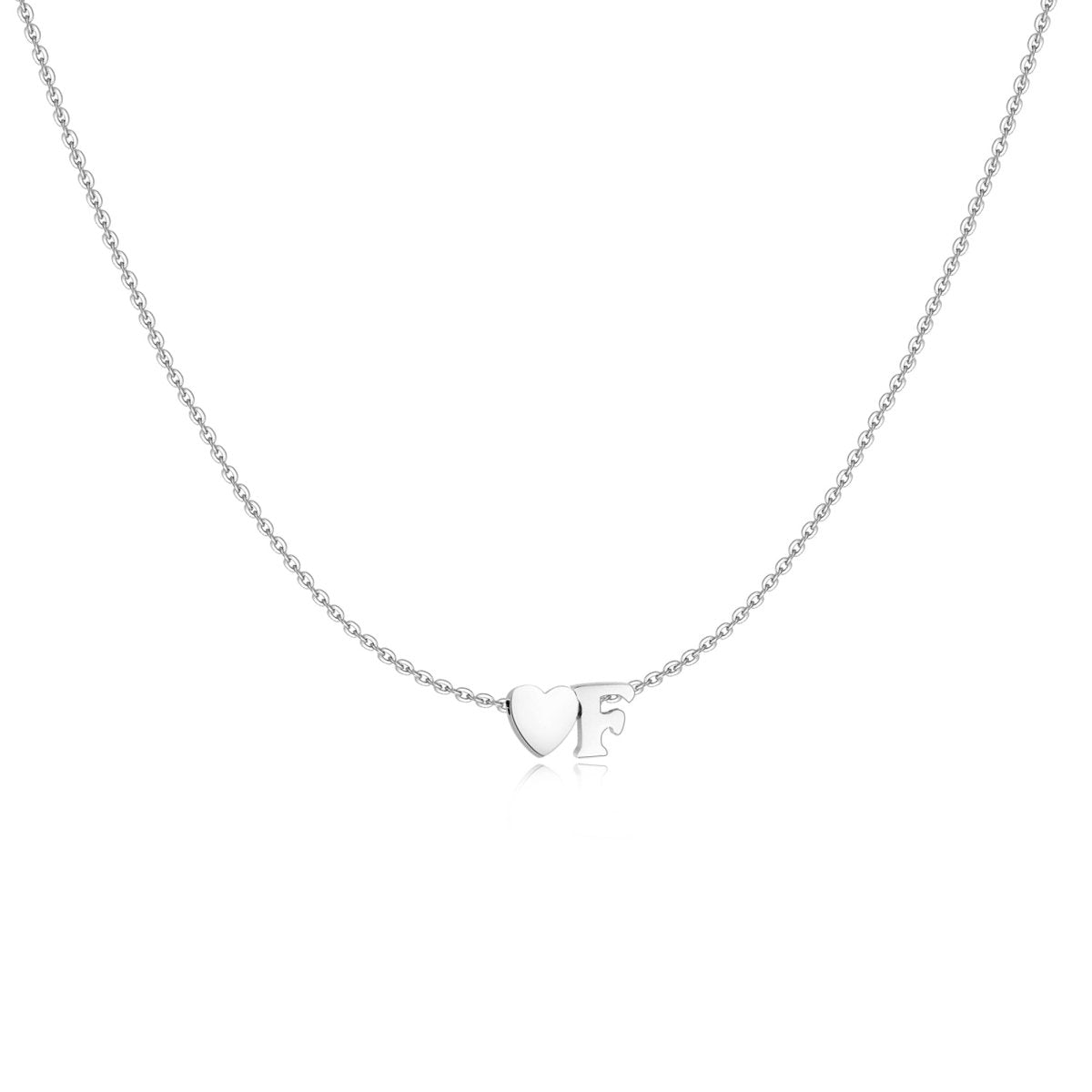 Initial Heart Necklace