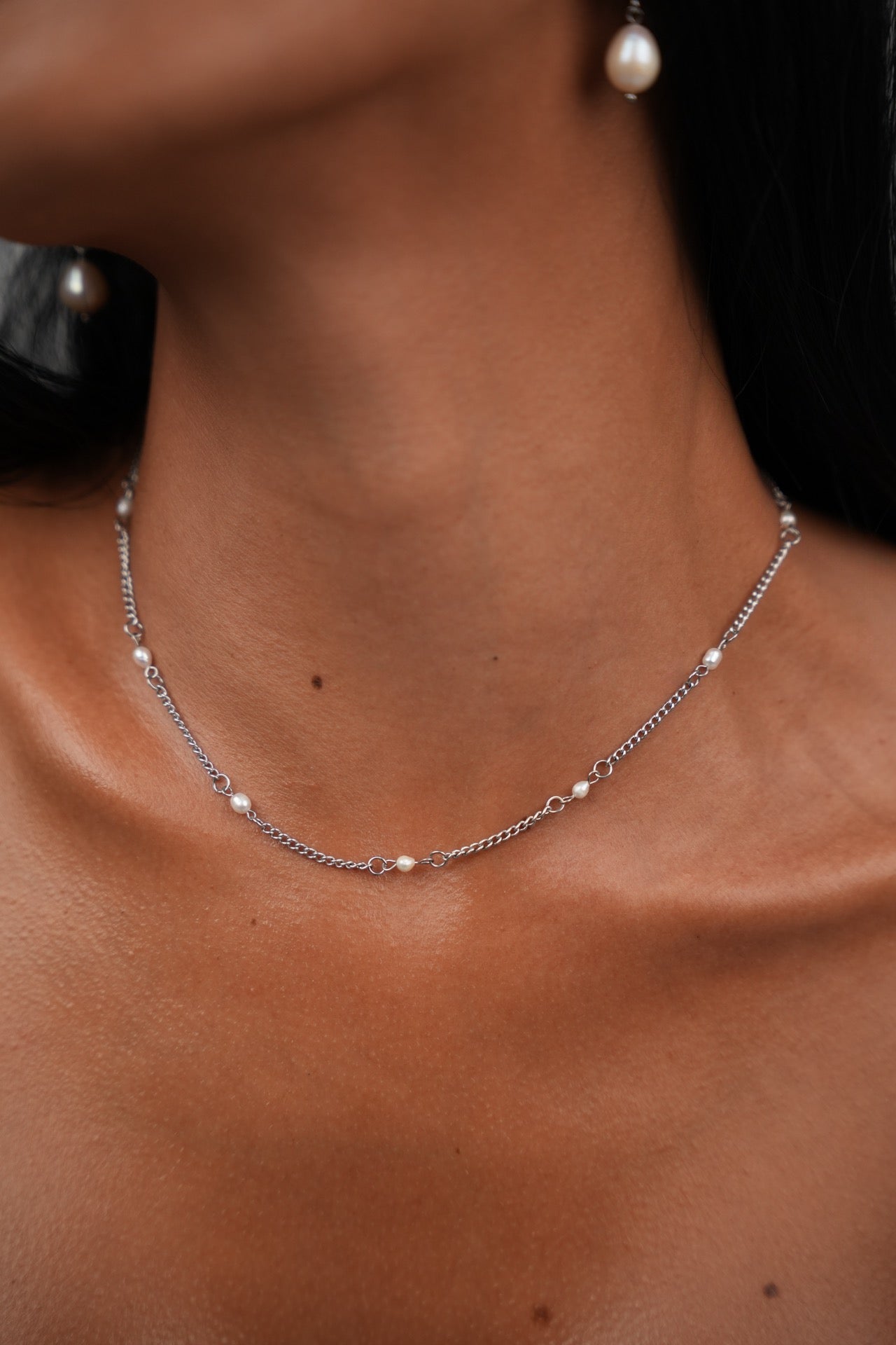 Oceanic Pearl Necklace