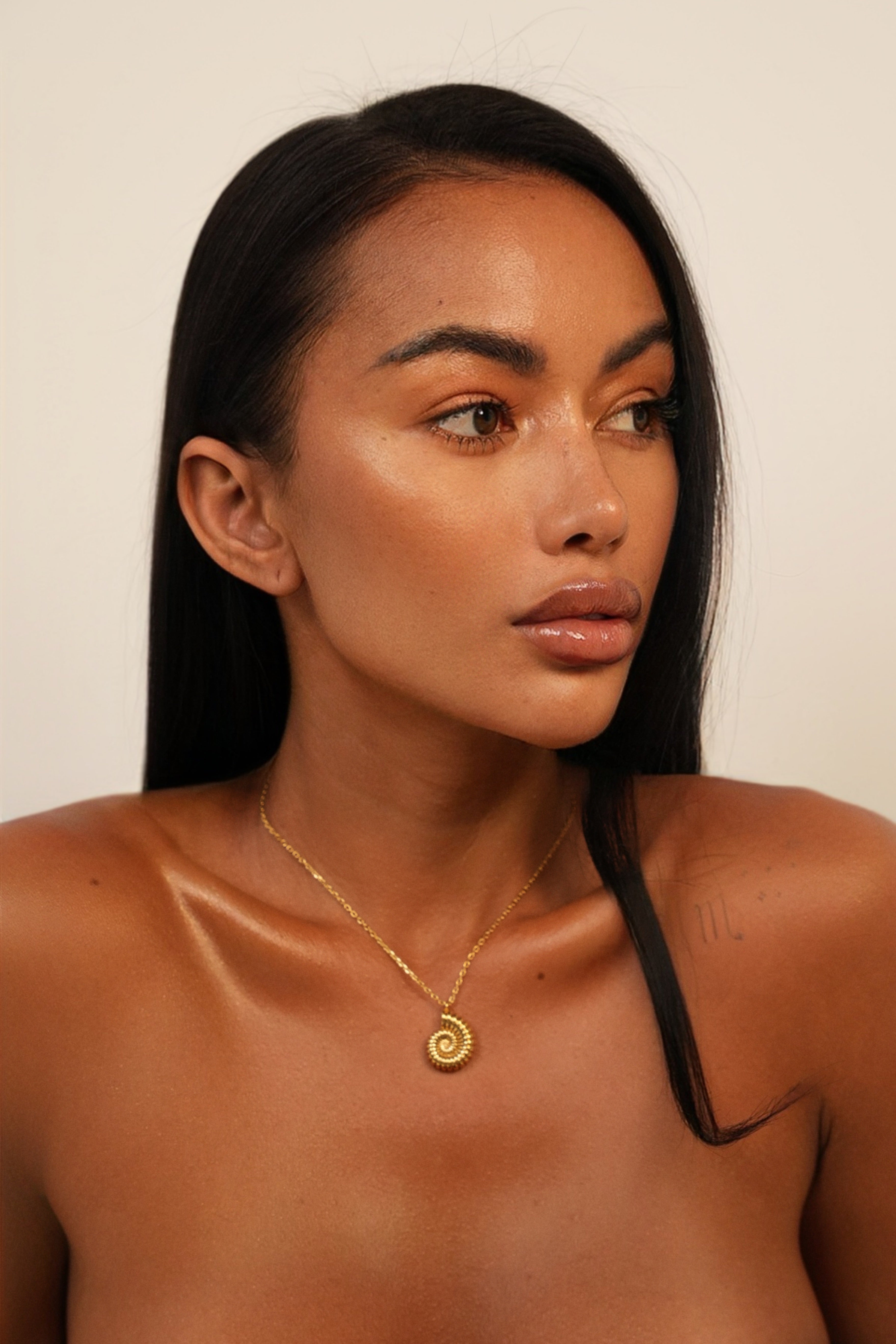 Tropical Spiral Necklace