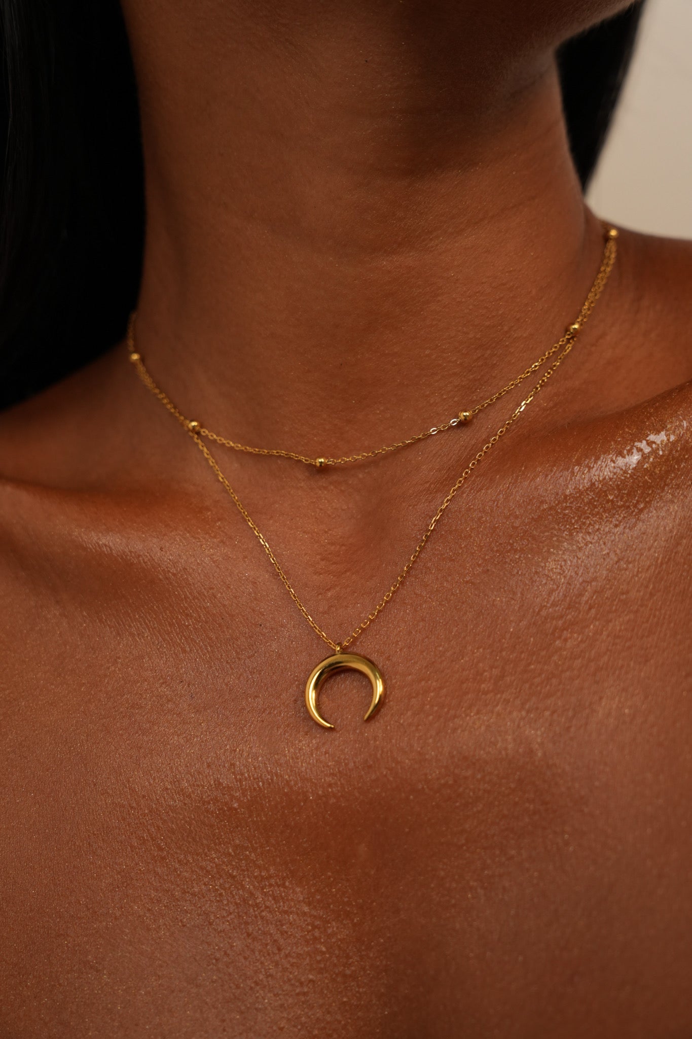 October Moon Necklace