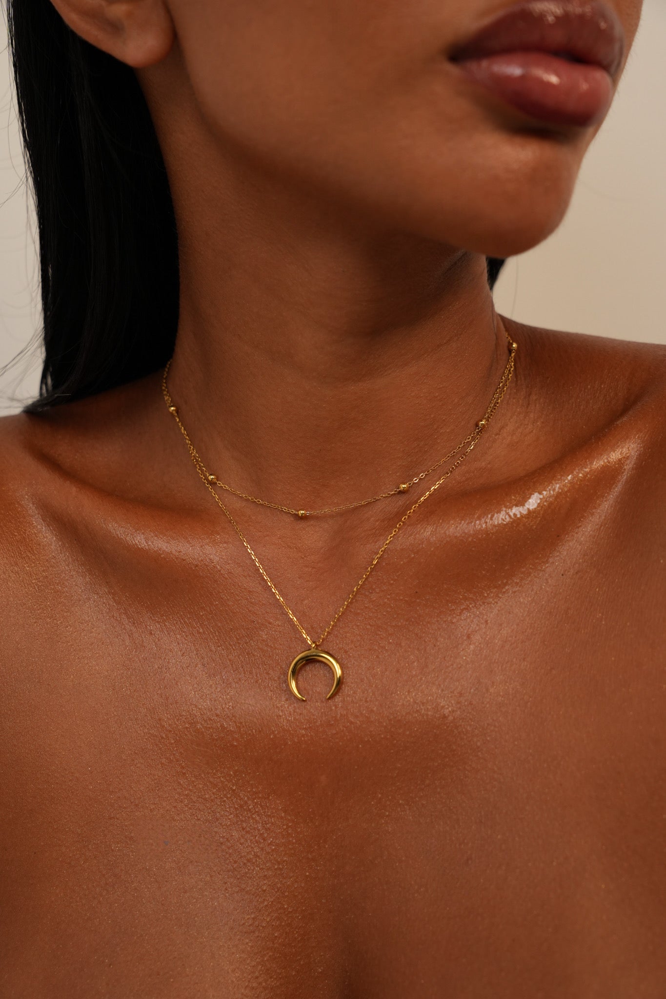 October Moon Necklace