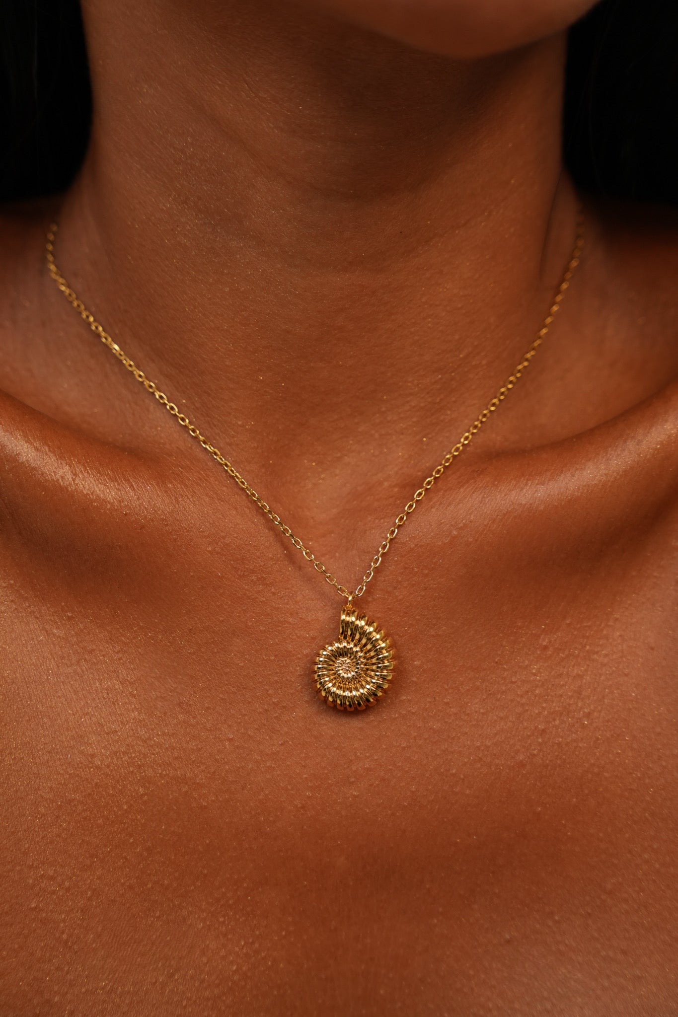 Tropical Spiral Necklace