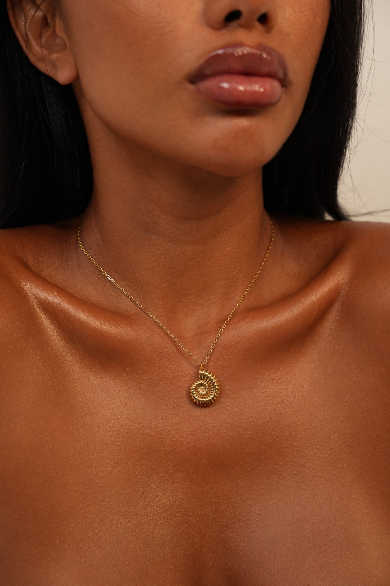 Tropical Spiral Necklace