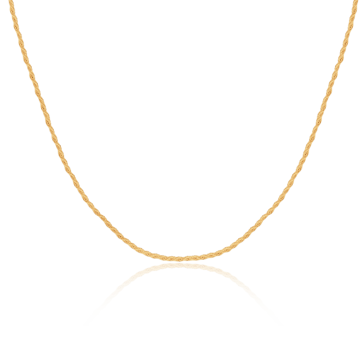 Helical Braid Chain Necklace