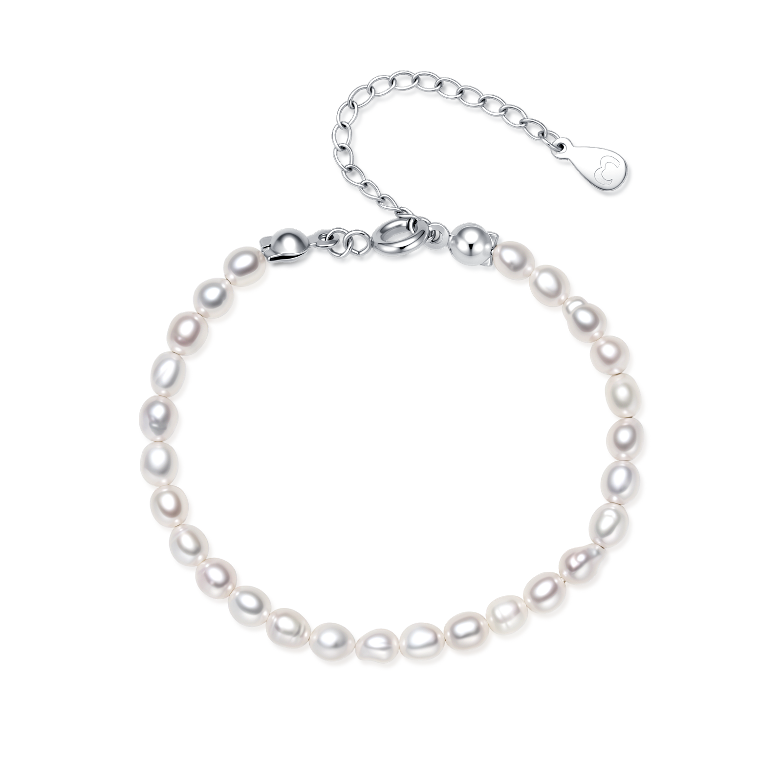 Pearly White Bracelet