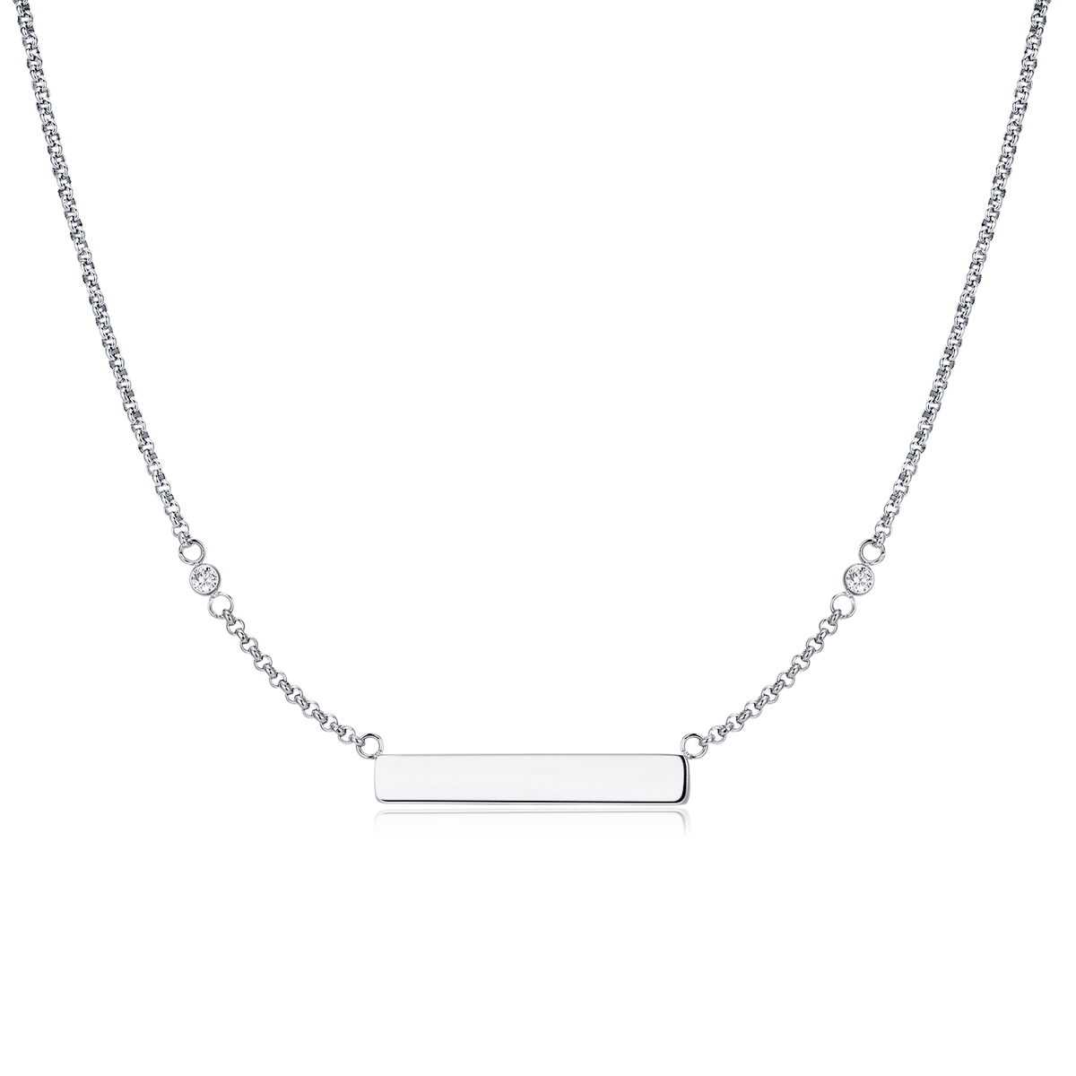 Plate Necklace - Personalized