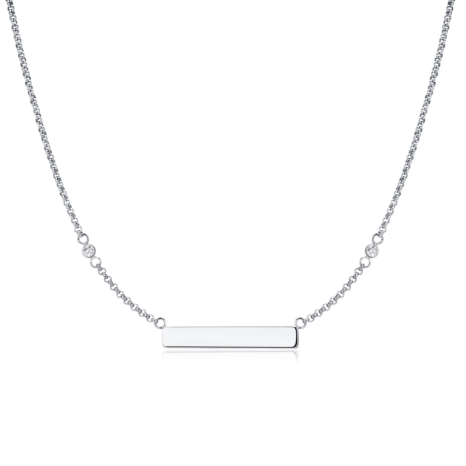 Plate Necklace - Personalized