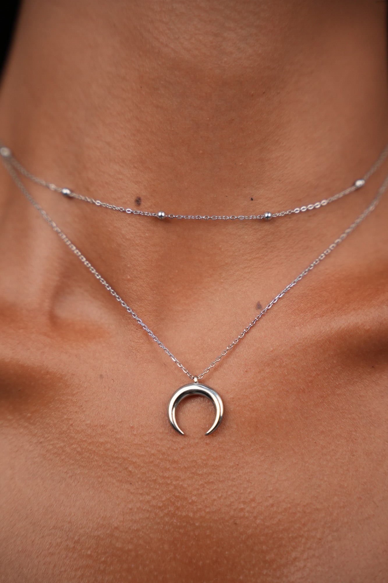 October Moon Necklace