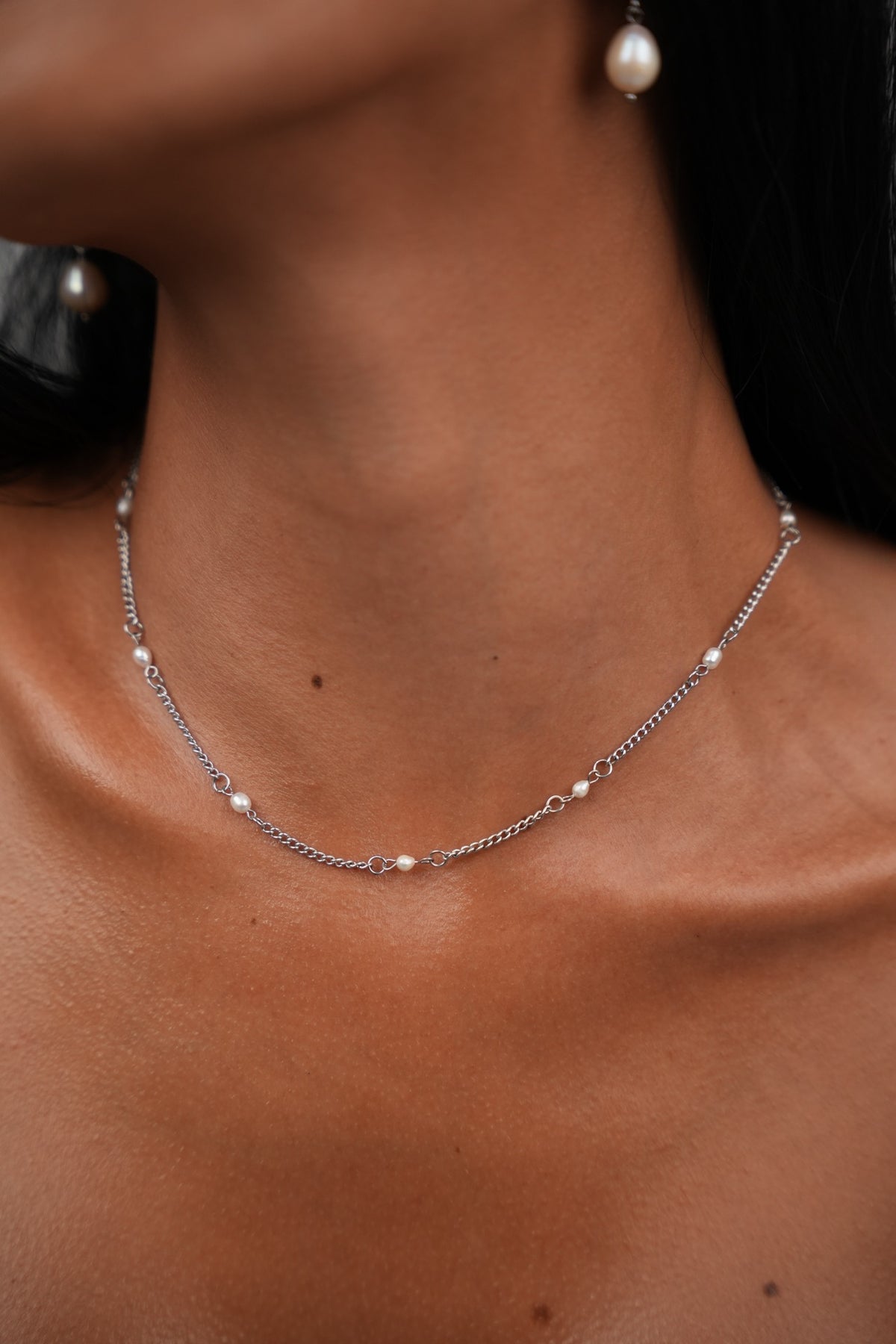 Oceanic Pearl Necklace