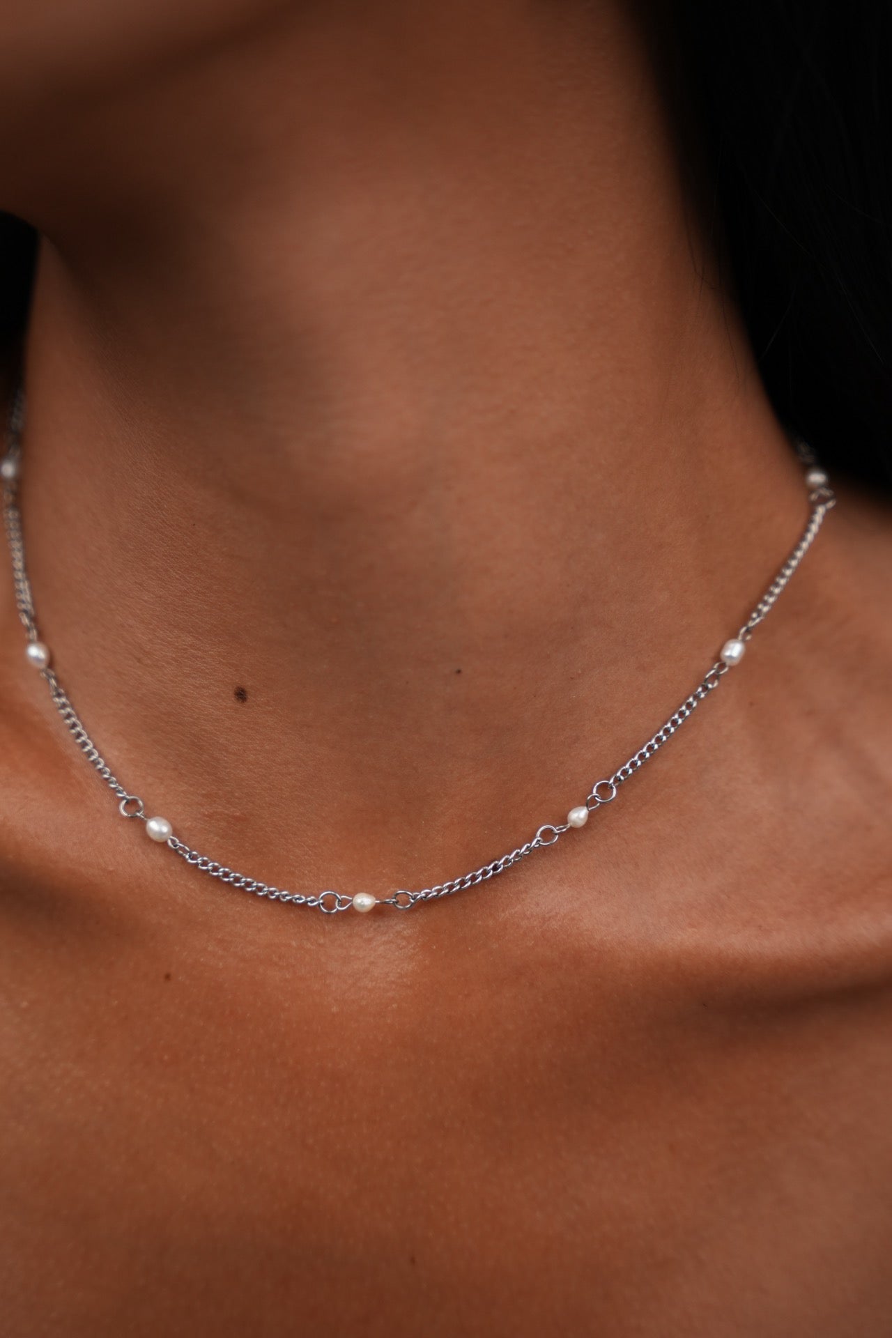 Oceanic Pearl Necklace