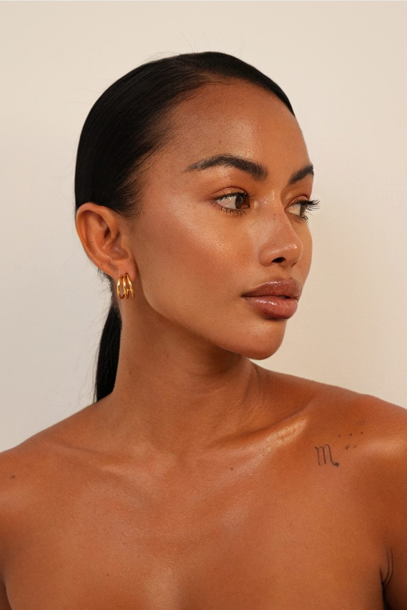 Apolonia Half Hoop Earrings