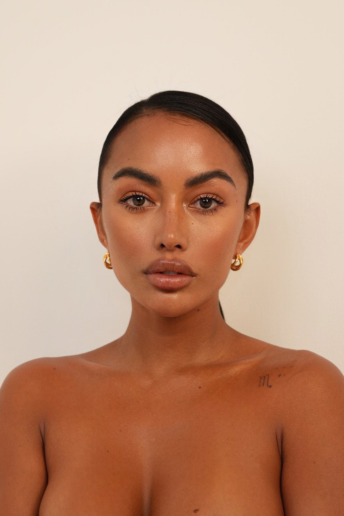 Apolonia Half Hoop Earrings