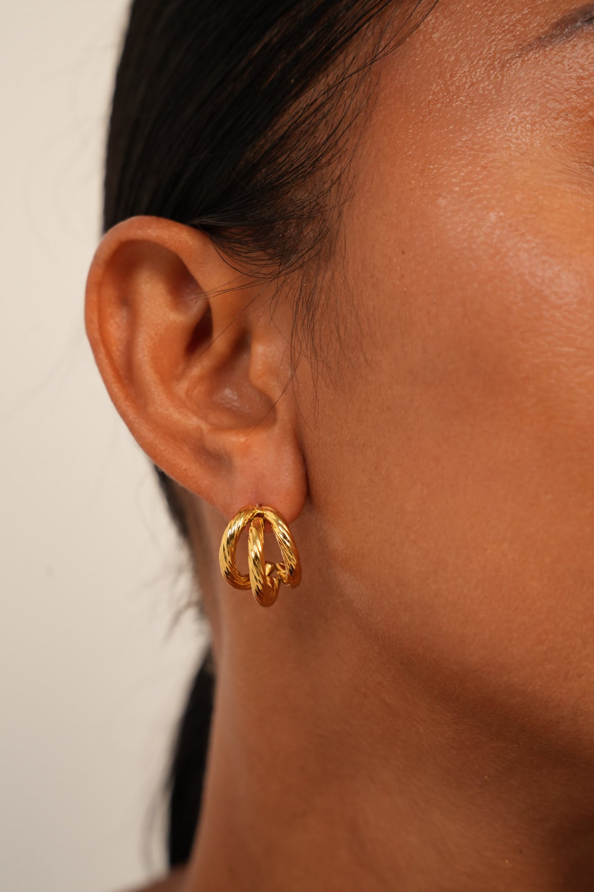 Apolonia Half Hoop Earrings