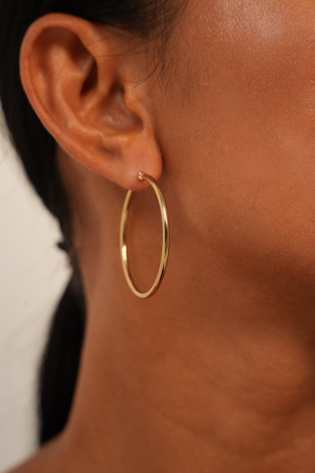 Oriental Hoop Earrings