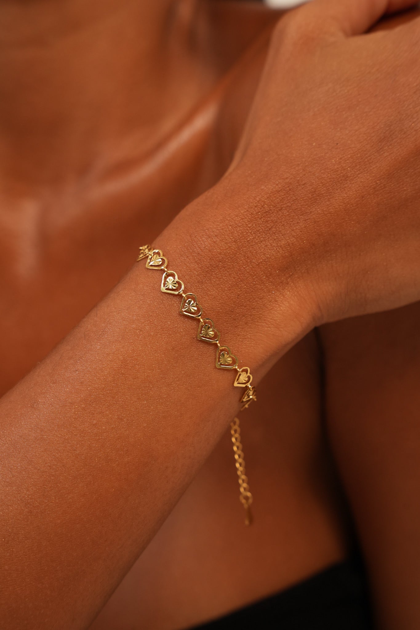 Starry Hearts Bracelet