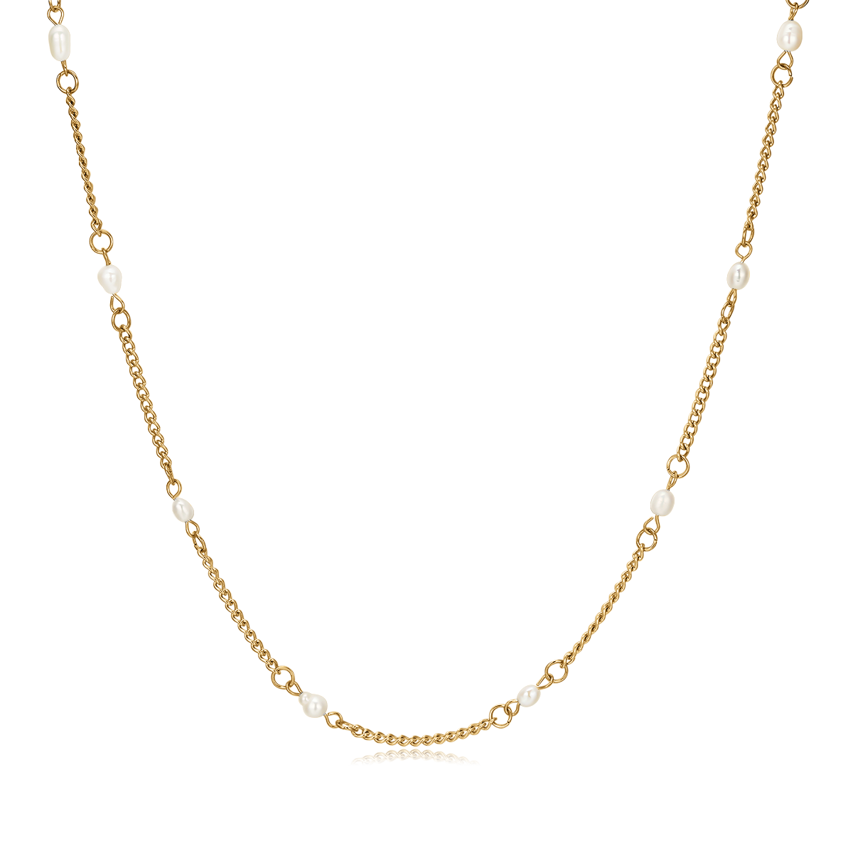 Oceanic Pearl Necklace