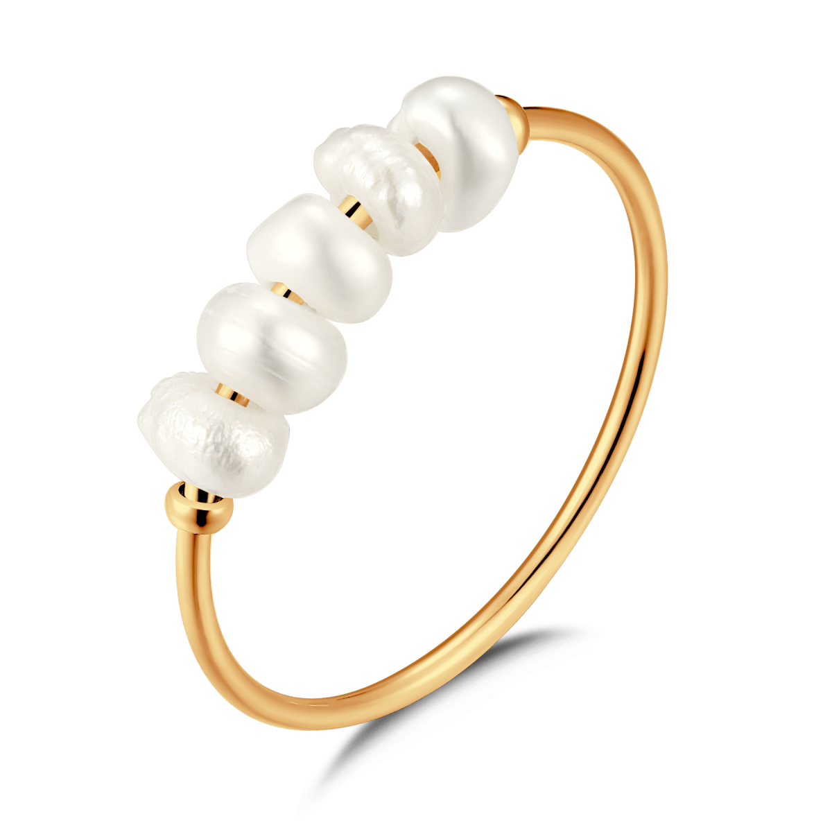Sand Pearl Ring