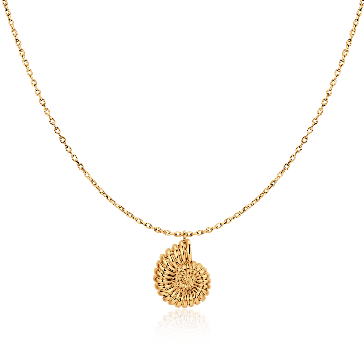 Tropical Spiral Necklace