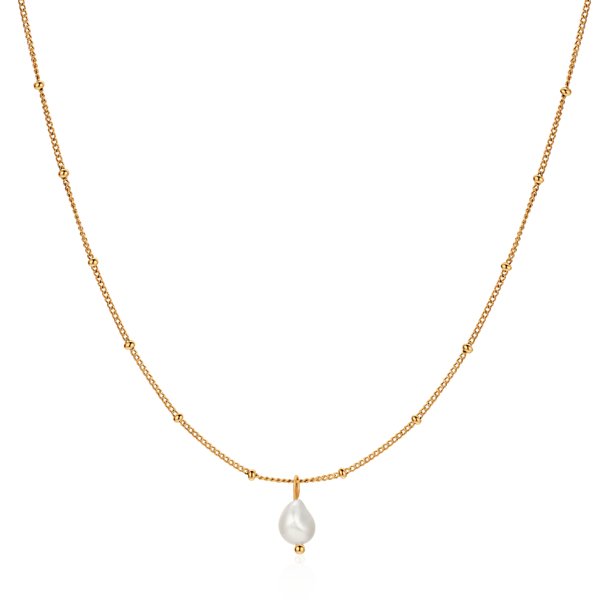 Pear Pearl Necklace