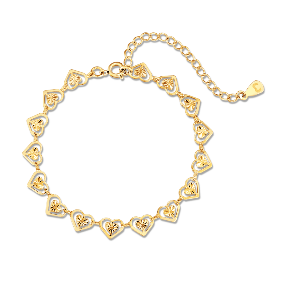 Starry Hearts Bracelet