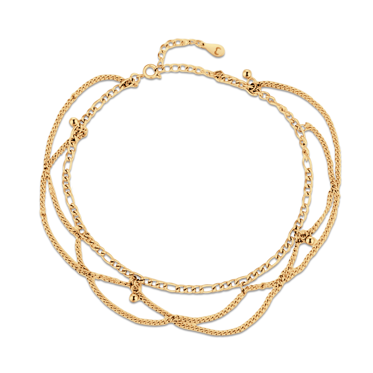 Anna Bohemian Anklet